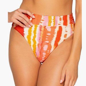 B Swim Cove Hi-Waist Bikini Bottom Swimsuit SIZE XL